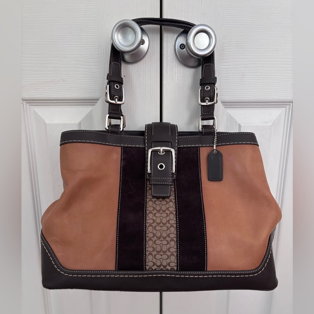 Coach Tan Leather Interior